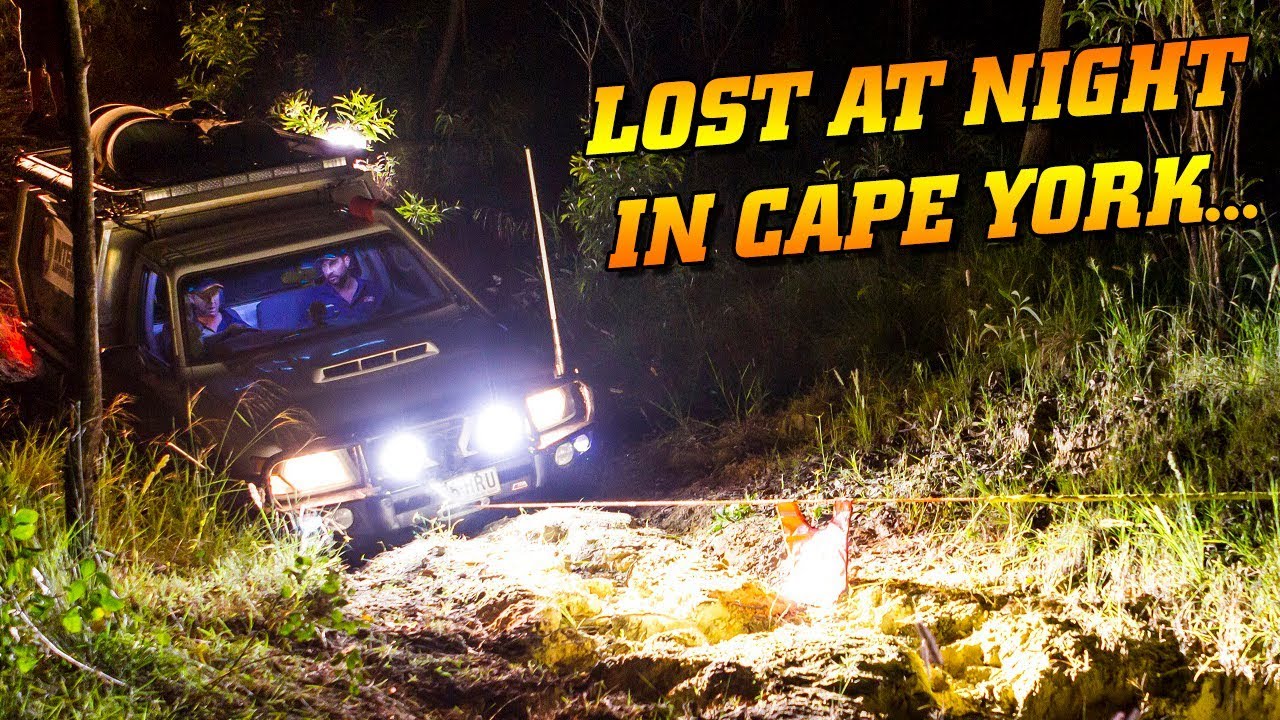 MIDNIGHT RUN in Cape York! We lost the track...