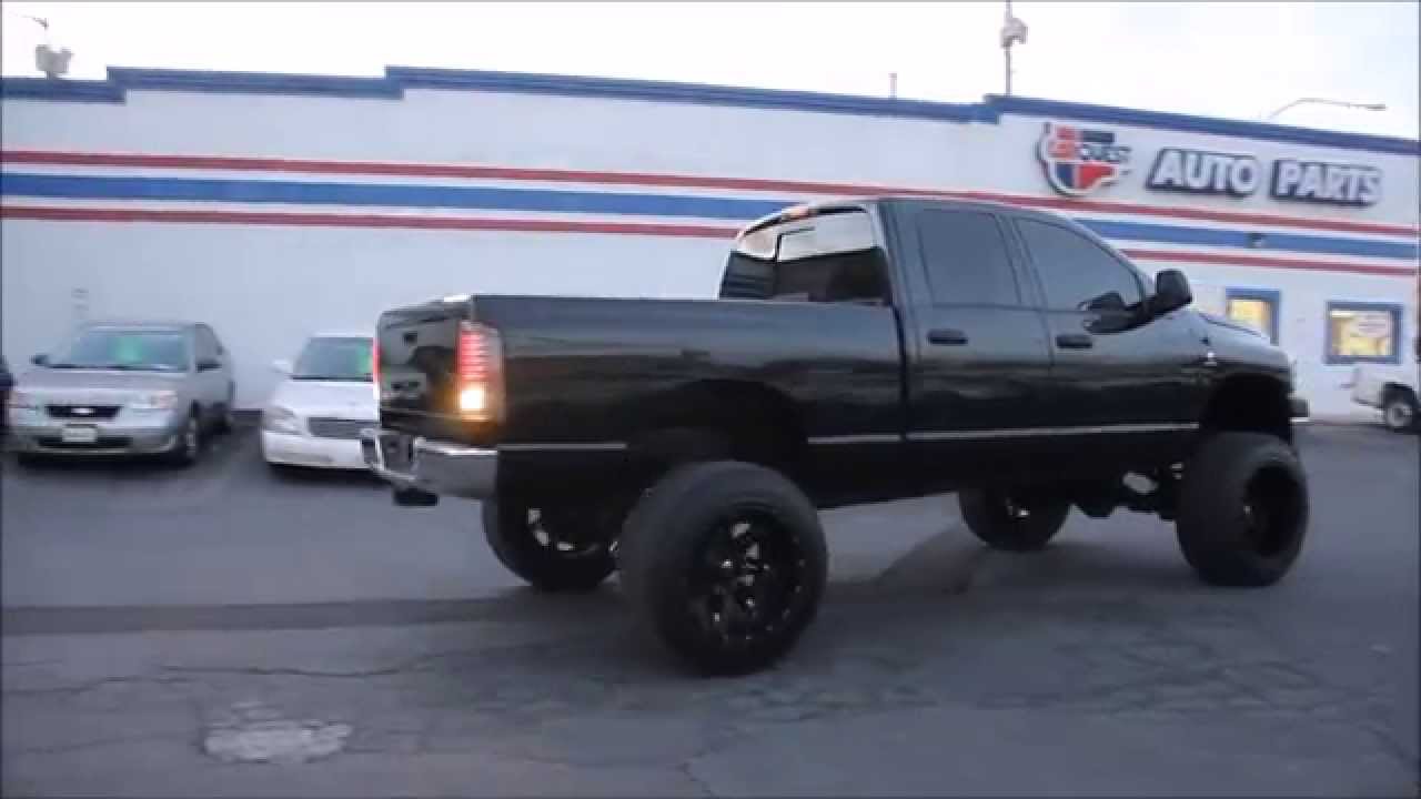 2007 Dodge Ram 2500HD 4x4 5.9L CUMMINS DIESEL LIFT Tires 22in Wheels - Autos Inc