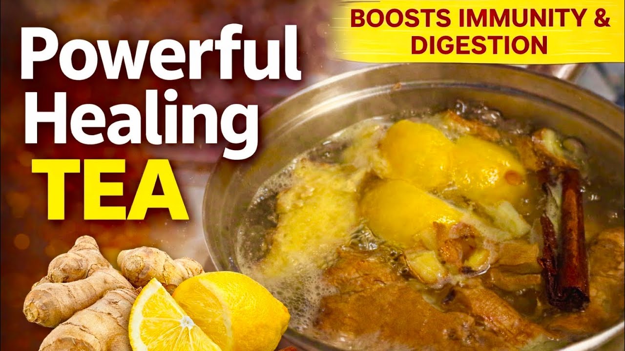 Tea Time with Donna | Ginger, Lemon Peel & Cinnamon for Flu Season