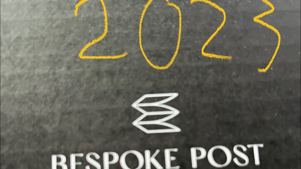 Bespoke Post 2023 Premium Black Box