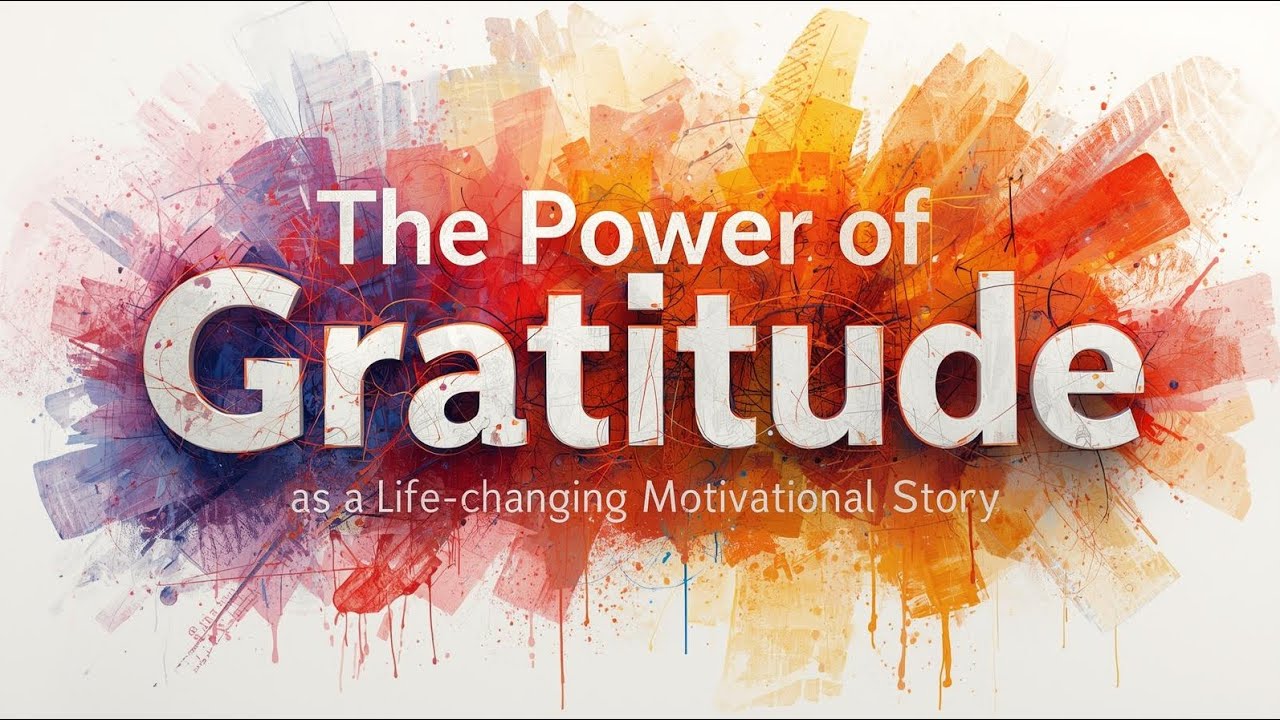 The Power of Gratitude | A Life-Changing Motivational Story in English Language 
