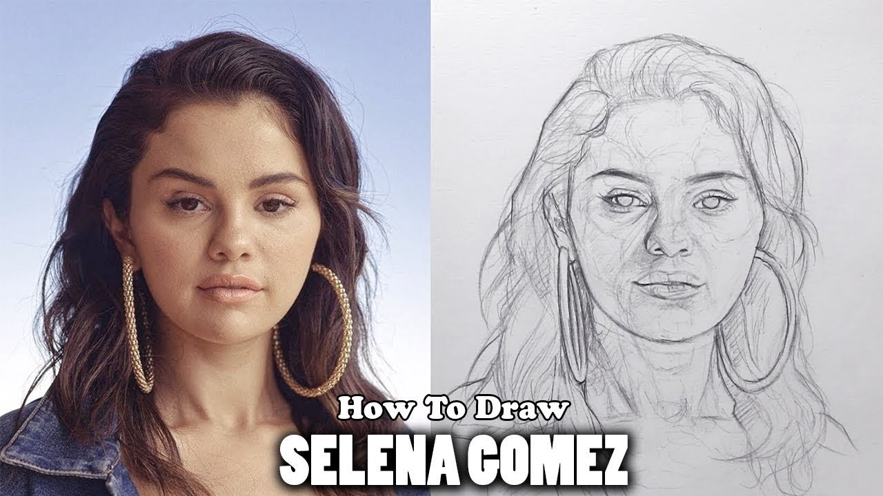 From Novice to Artist: Mastering the Loomis Method to Draw Selena Gomez