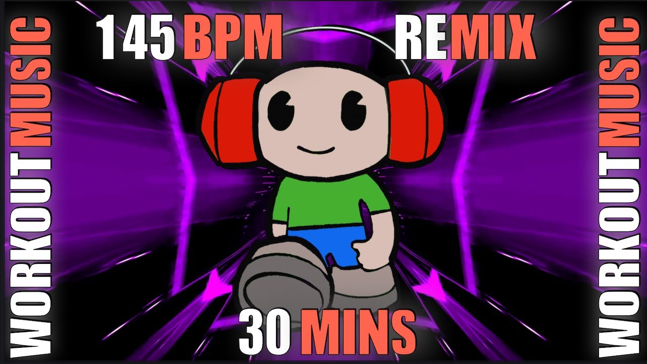 145 bpm, 30 min Workout Music for Fitness and Stress Release! Tight remixed and remastered audio.