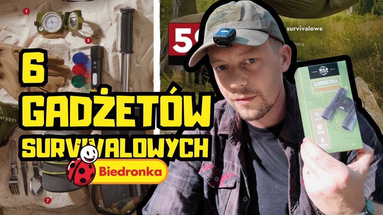 6 SURVIVALOWYCH GADŻET&Oacute;W Z BIEDRONKI