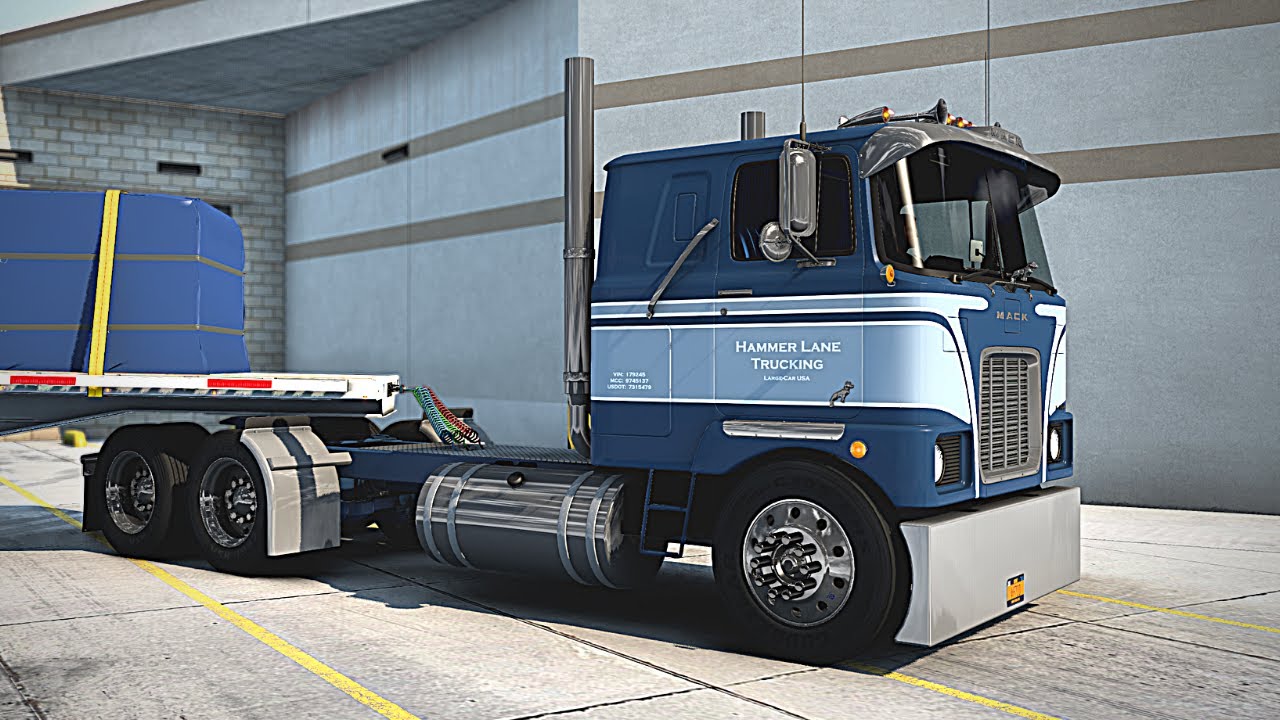 Mack F700 - (Straight Piped Custom Cabover) - Zeemods Mack ENDT - American Truck Simulator - ATS 4K