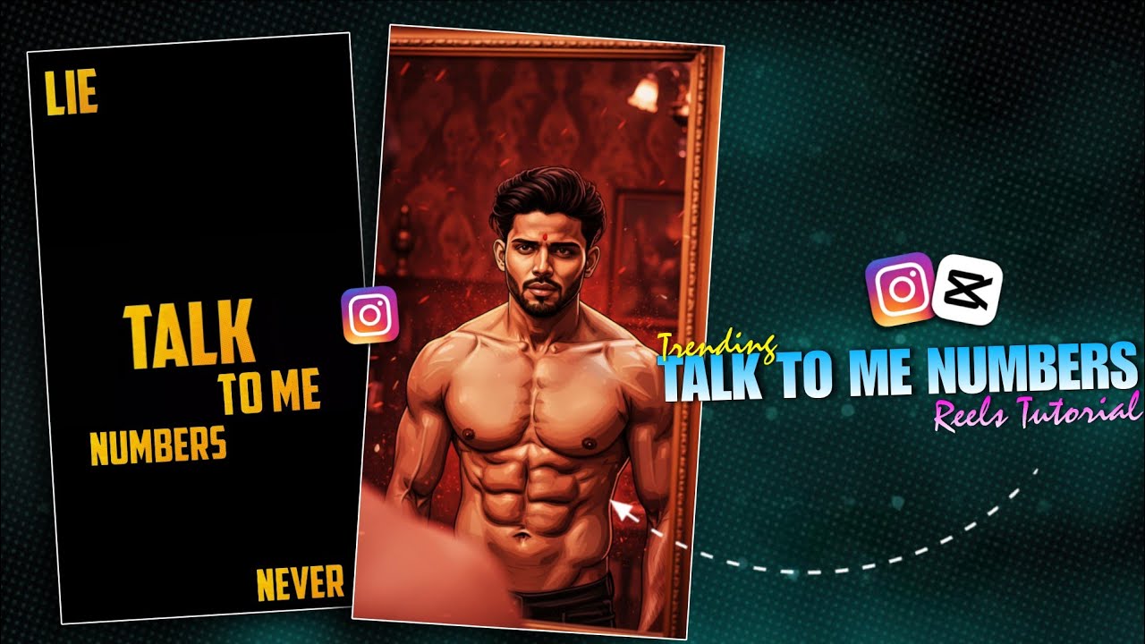 Instagram Viral &ldquo;Talk To Me Numbers&rdquo; Reels Editing🔥 | Trending Numbers Effect Edit Tutorial | CapCut