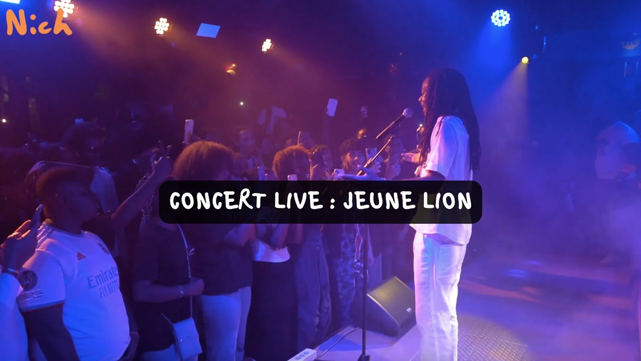 Jeune Lion : dans les coulisses de son premier concert !