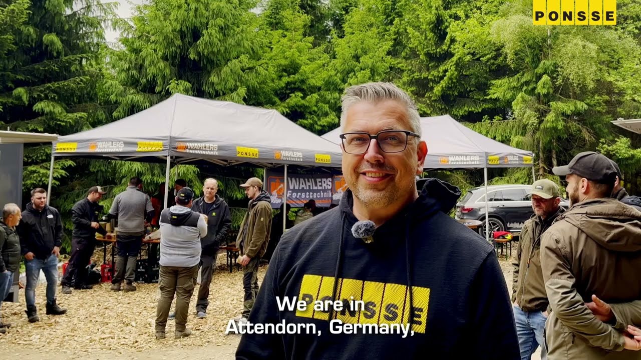 Wahlers Forstteckhnik & Ponsse 55th Anniversary Demo Tour in Attendorn, Germany
