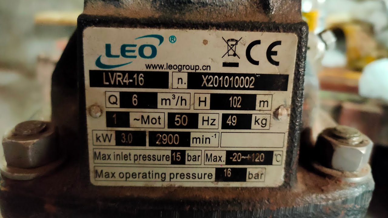 Leo High-pressure pump (4/16) (Part-1 )Pressure Problem
