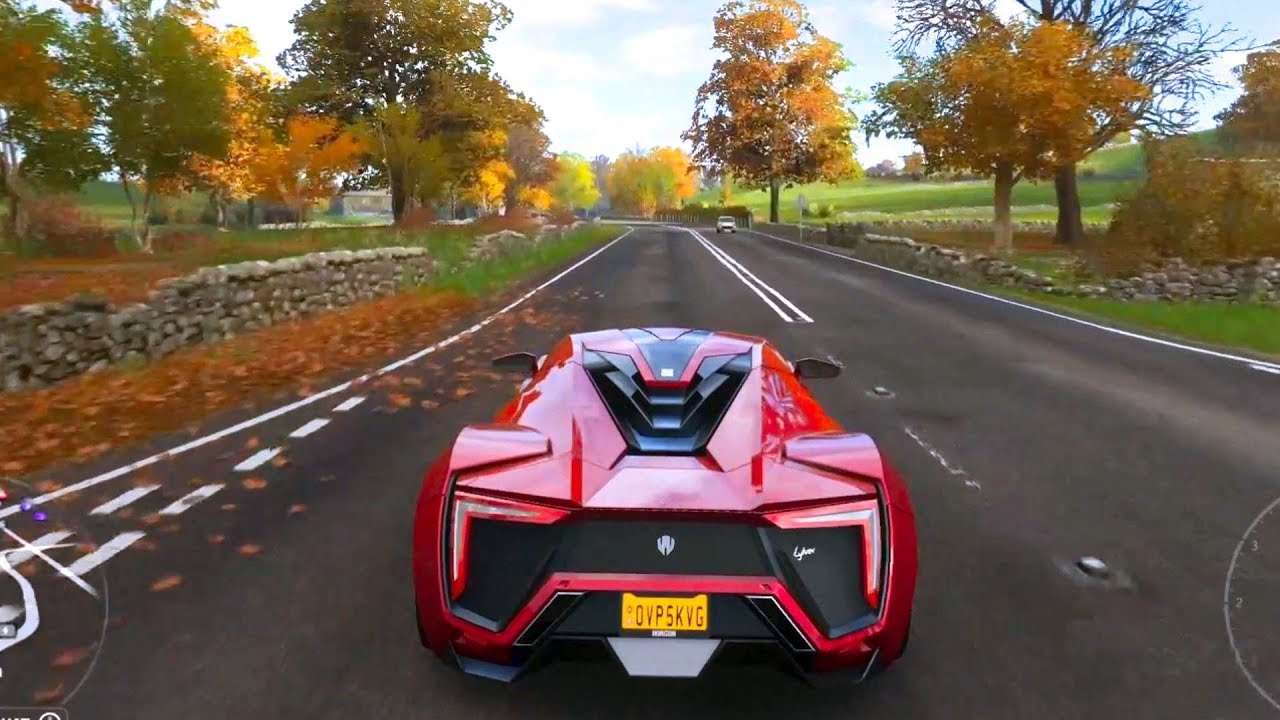 Forza Horizon 4 - W Motors Lykan HyperSport 2016 - Open World Free Roam Gameplay (HD) [1080p60FPS]