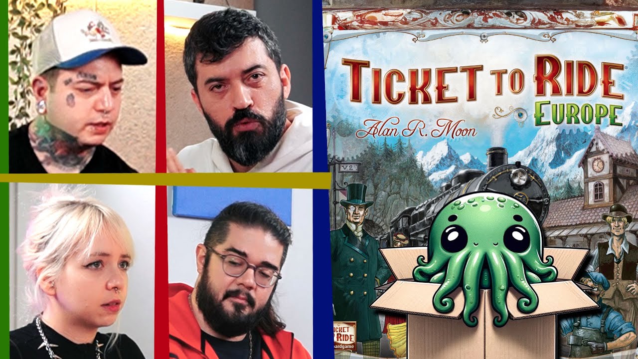 TICKET TO RIDE Oynuyoruz @pintipandaYT  [KUTULU]