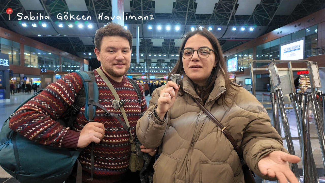 UÇAK BİLETİMİZ OLMADAN SABİHA HAVALİMANINA GİTTİK! BAŞIMIZA NELER GELDİ!