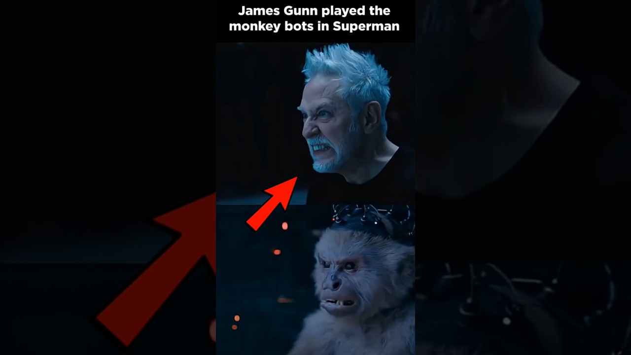 James Gunn Dubbing Monkey Bot In Superman 2025🔥