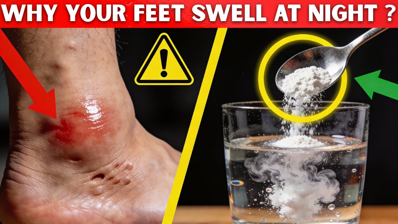 Leg & Ankle Swelling at Night? This 7-Step Bedtime Routine Drains Fluid Naturally