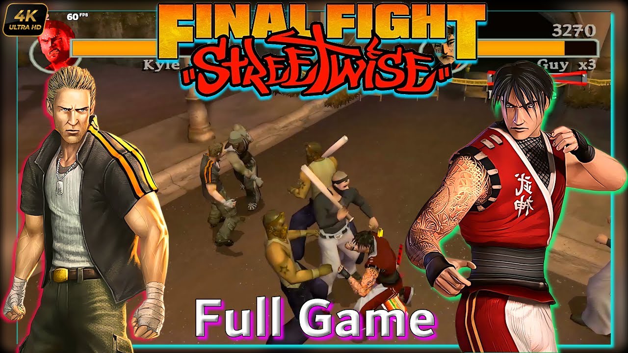 Final Fight Streetwise Co-Op Arcade Mode 2025 -  Final Fight Streetwise 2 player
