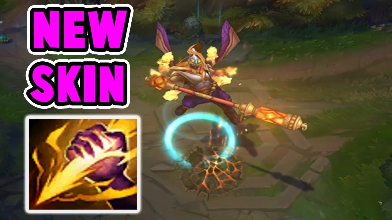 NEW GOD STAFF JAX JUNGLE SKIN | BEST SKIN EVER | 4V5 GAMEPLAY? League of Legends