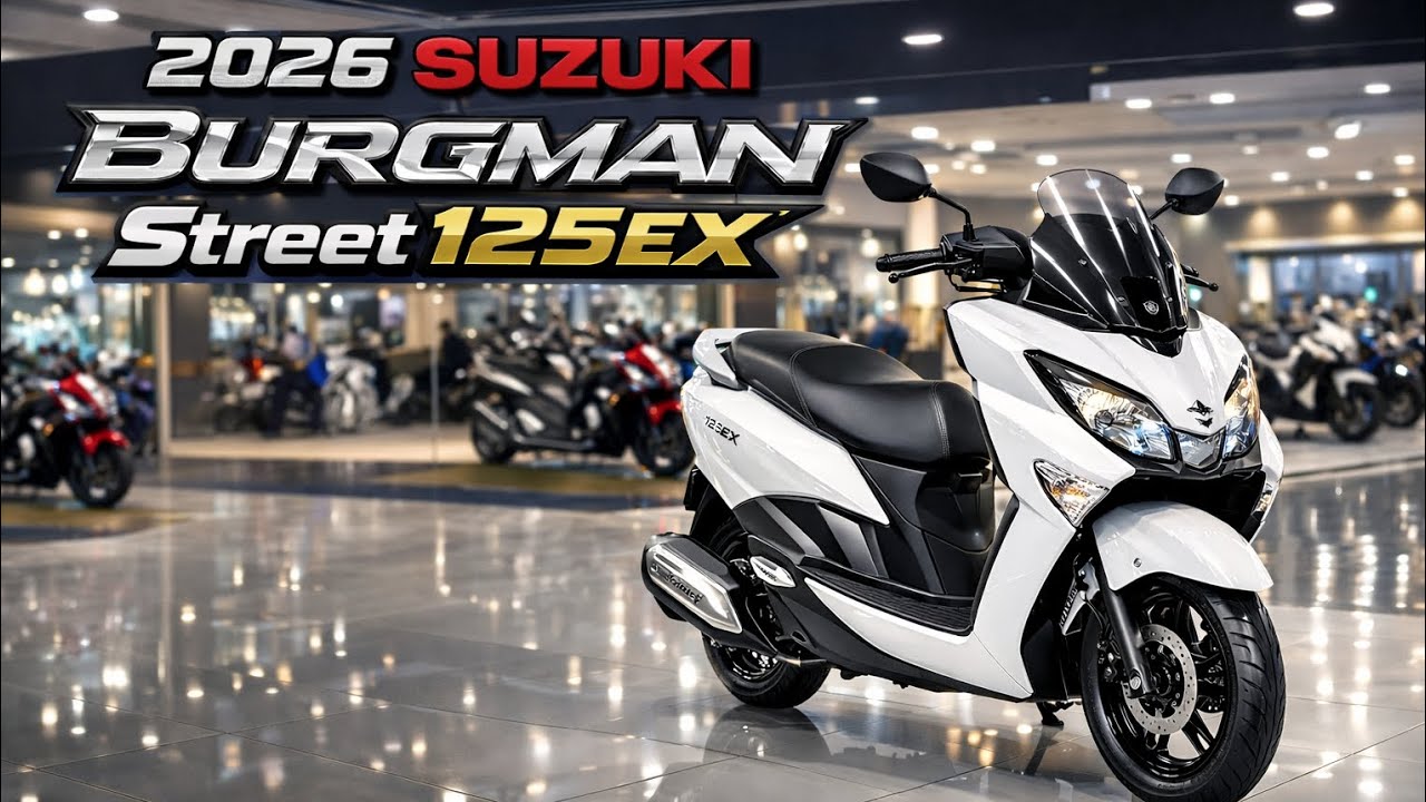 2026 Suzuki Burgman Street 125EX Full Review | Best Stylish & Fuel-Efficient Scooter Top 1 Choice!