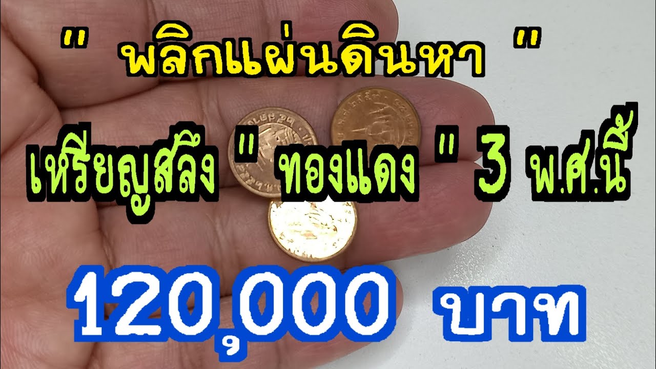 พลิกแผ่นดินหา เหรียญสลึง 