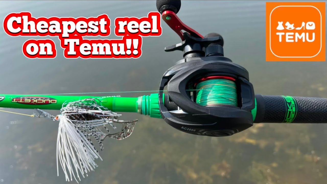CHEAPEST fishing reel on Temu!!