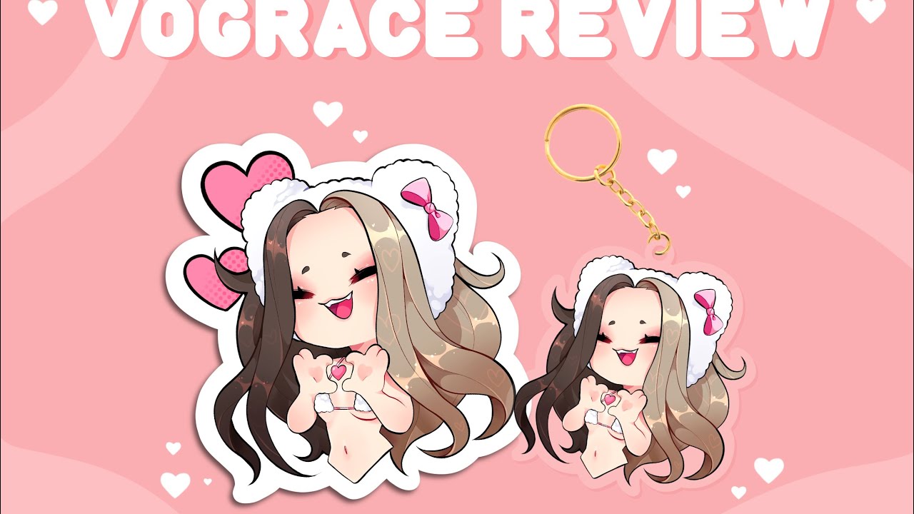 Vograce review! Charm and sticker review!