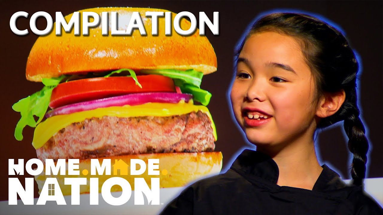 Kid Chefs Craft MOUTHWATERING Delicious Dishes *Compilation* | Man Vs Child | Home.Made.Nation