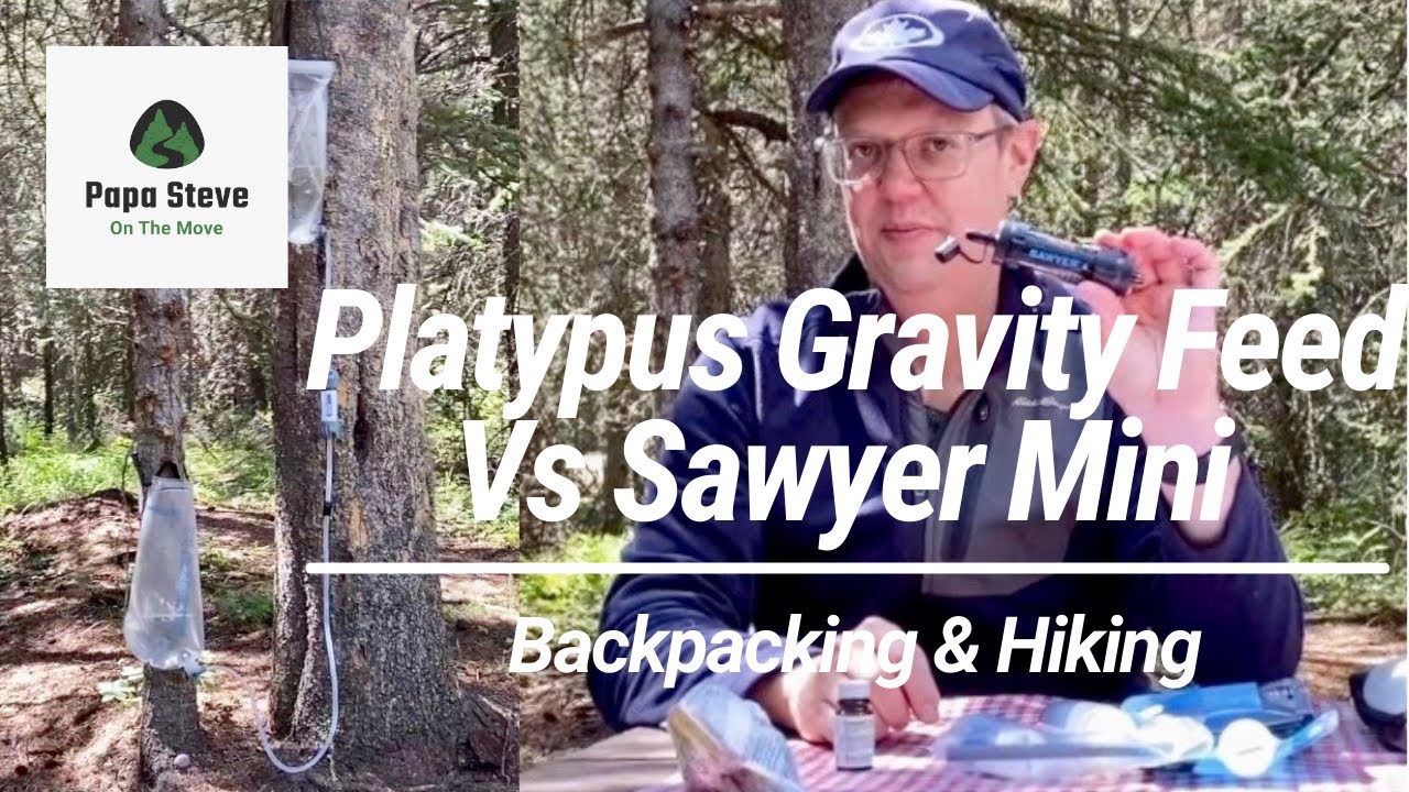 Water Filter Gear Review - Platypus Gravity Feed Vs. Sawyer Mini