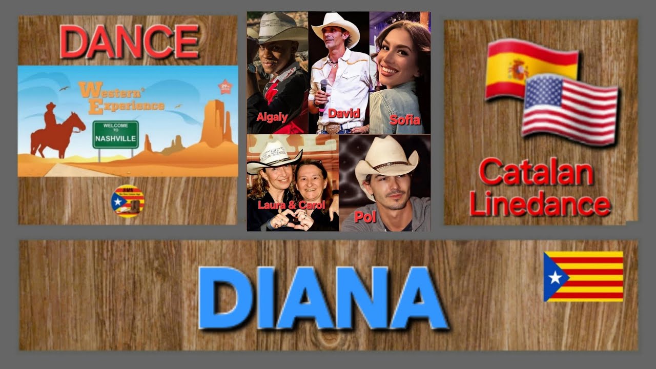 DIANA ❤️Linedance Catalan Style by Pol F. Ryan / Western Experience 2026 #dance #countrymusic #event