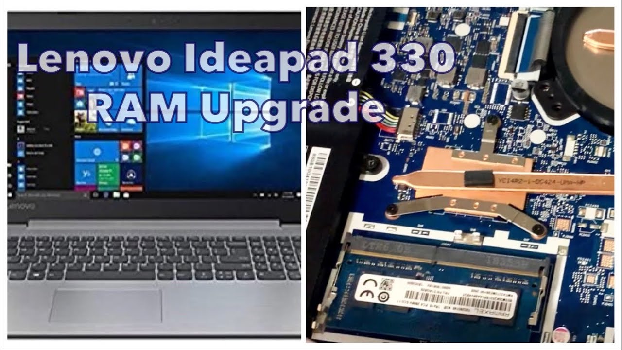 RAM upgrade Lenovo Idealpad 330 | Crucial 8GB DDR4-2400 SODIMM