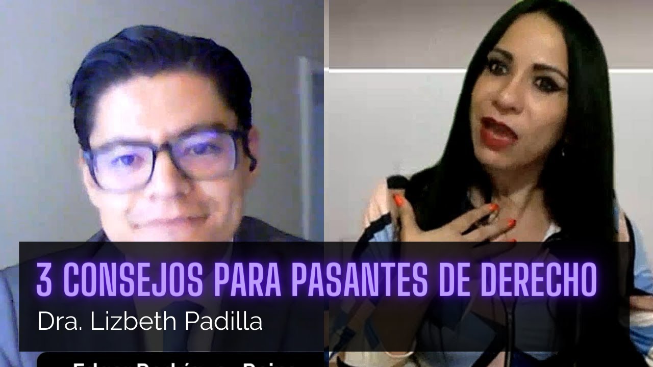 3 CONSEJOS PARA PASANTES DE DERECHO