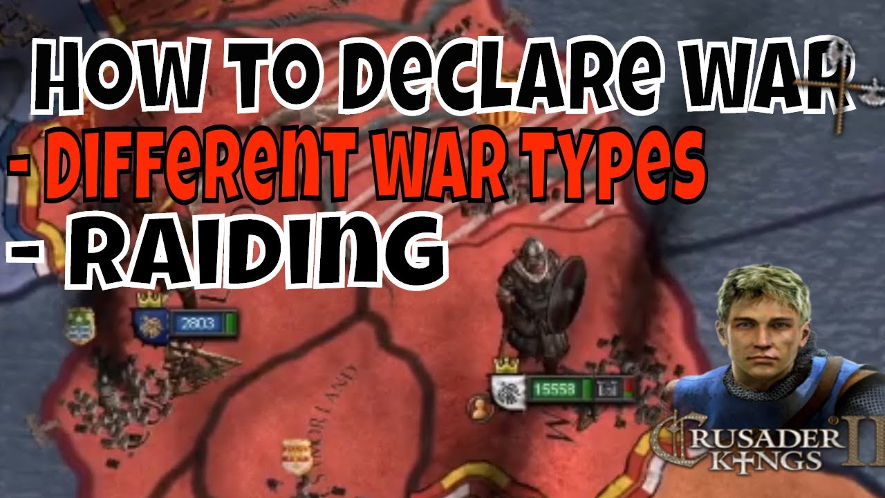 CK2 - How to Declare War/Raid (Beginners)