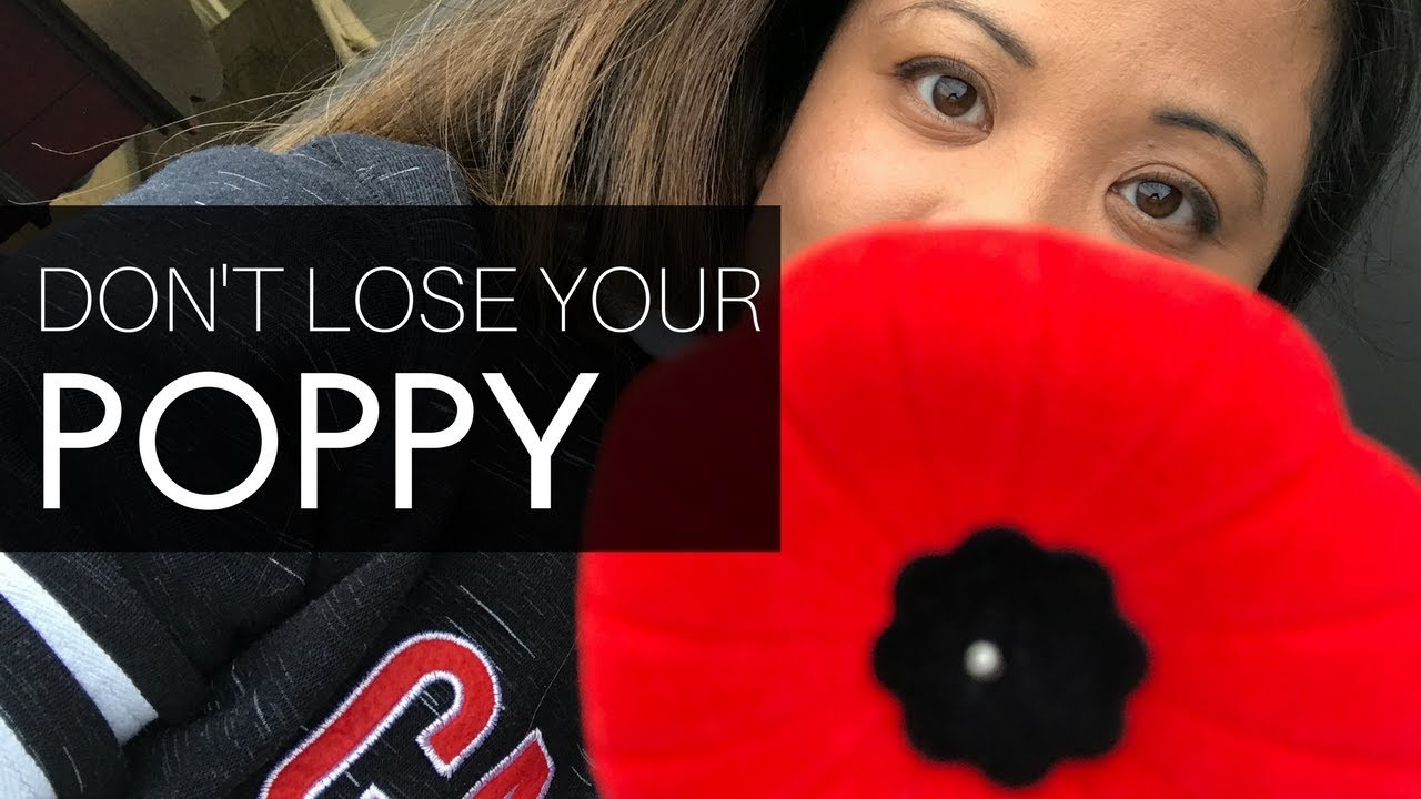 3 Simple Things: How to wear a poppy so you don't lose it