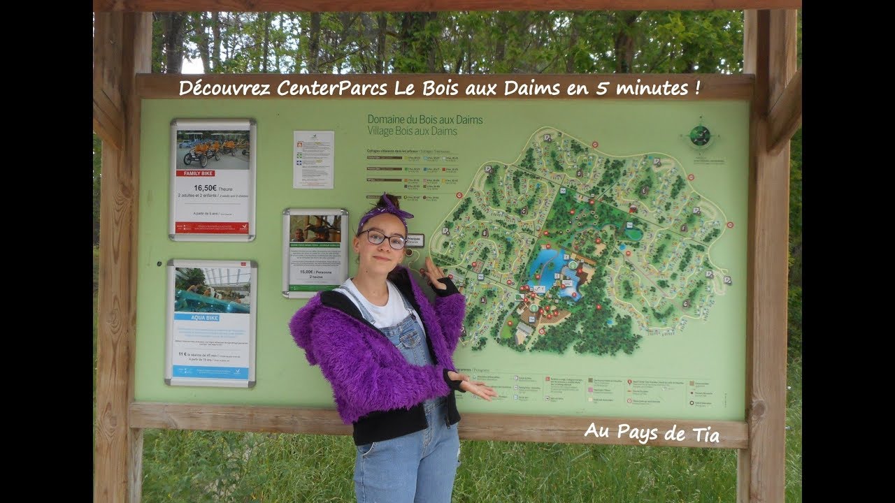 Découvrez CenterParcs Le bois aux Daims en 5 minutes !