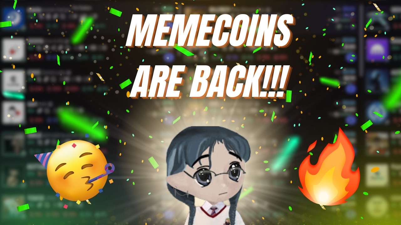 MEMECOINS ARE BACK! MILLIONS ARE BEING MADE RIGHT NOW!