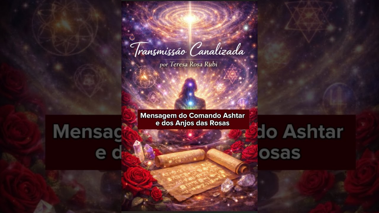 Mensagem do Comando Ashtar e dos Anjos das Rosas 22/02/26 por Teresa Rosa Rubi
