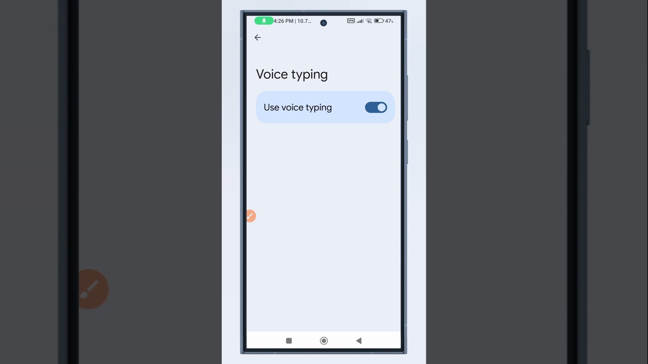 How To Enable Keyboard Use Voice Typing Setting 