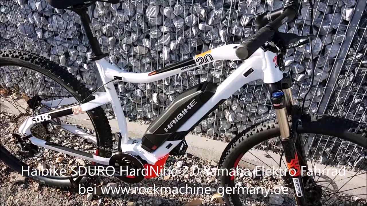 Haibike SDURO HardNine 2.0 Yamaha PW-SE Side Switch Ontube Elektro Fahrrad 2019