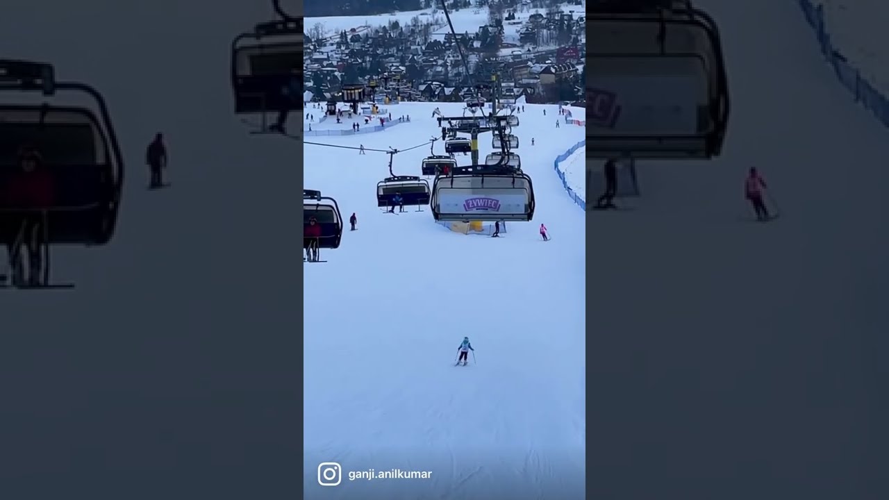 Zakopane Poland chairlift experience #Winterwonderland