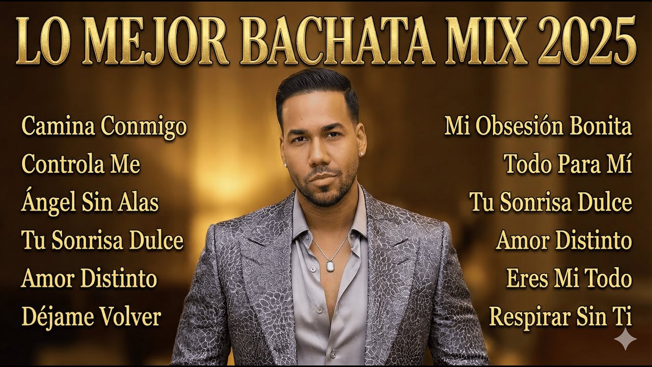 Bachata Romántica Estilo Romeo Santos 💘 Mix de Amor y Pasión | En Vivo 24/7