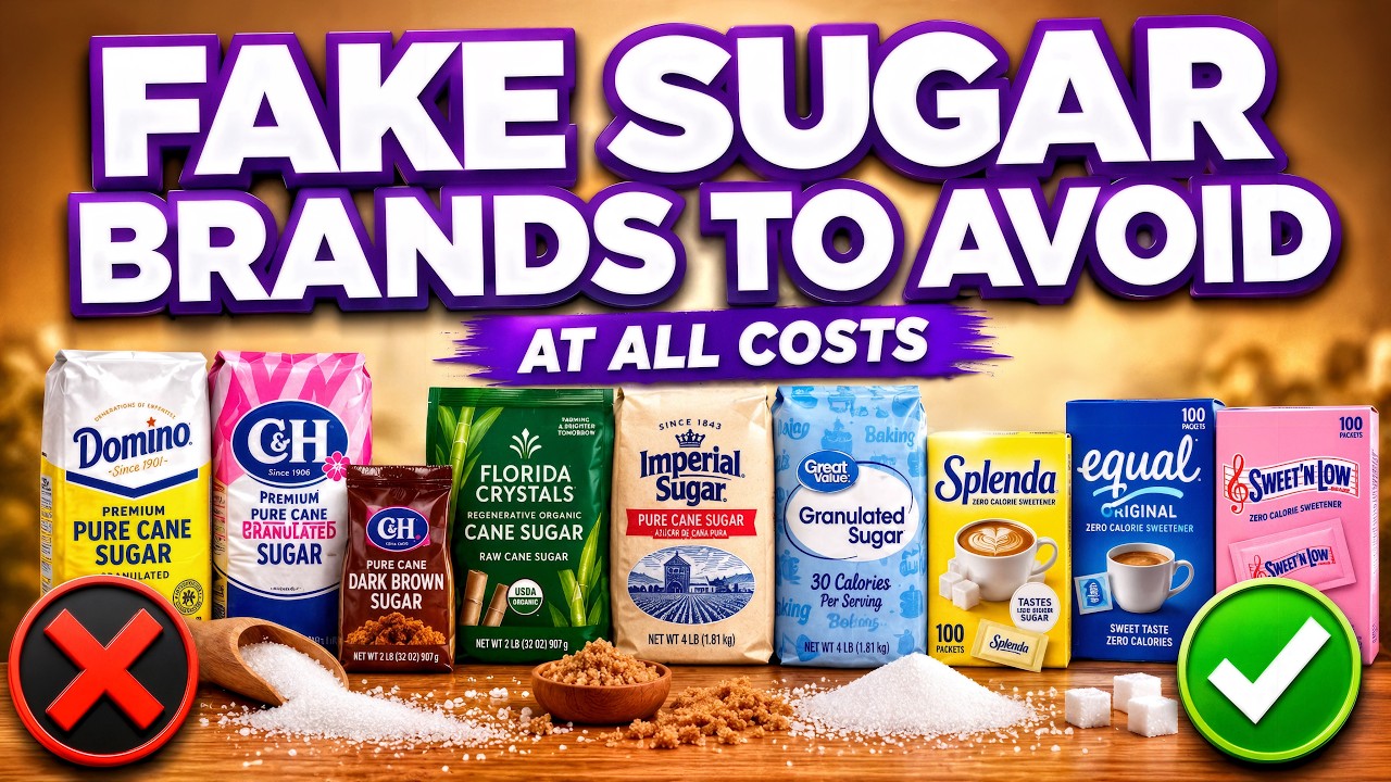 15 US Sugar Brands That AREN'T 100% SUGAR (And 5 That Are)