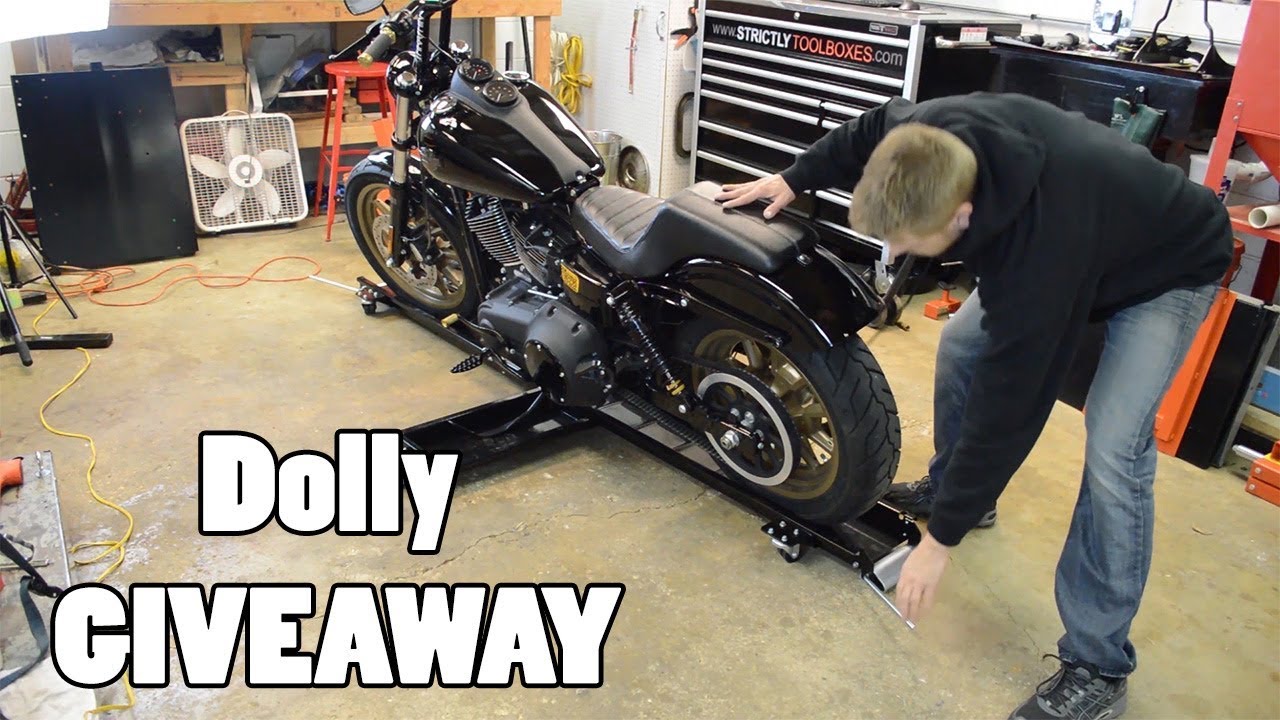 GIVEAWAY - Black Widow Motorcycle Dolly - Discount Ramps