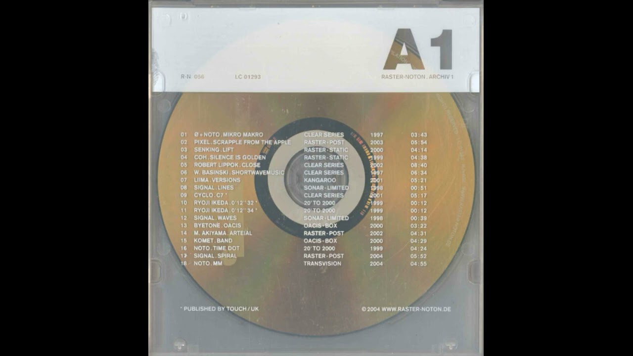 VA &ndash; A1. Raster-Noton. Archiv 1 [full compilation]