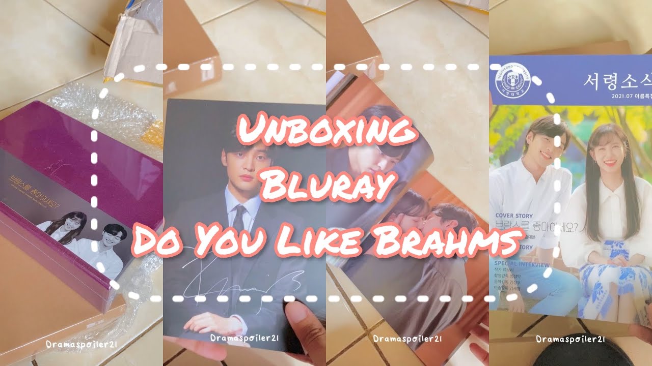Unboxing Bluray Do You Like Brahms Drama