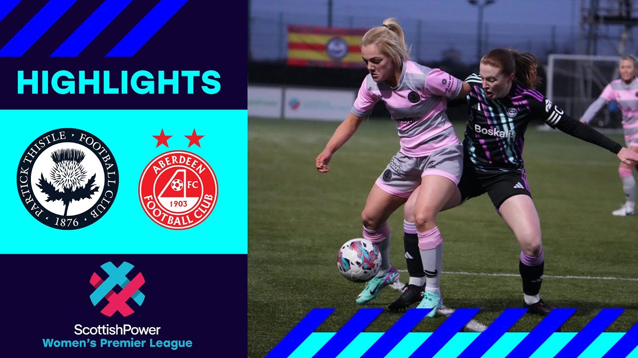 Partick Thistle 2-0 Aberdeen | Jags move closer to top-six spot with win over the Dons | SWPL