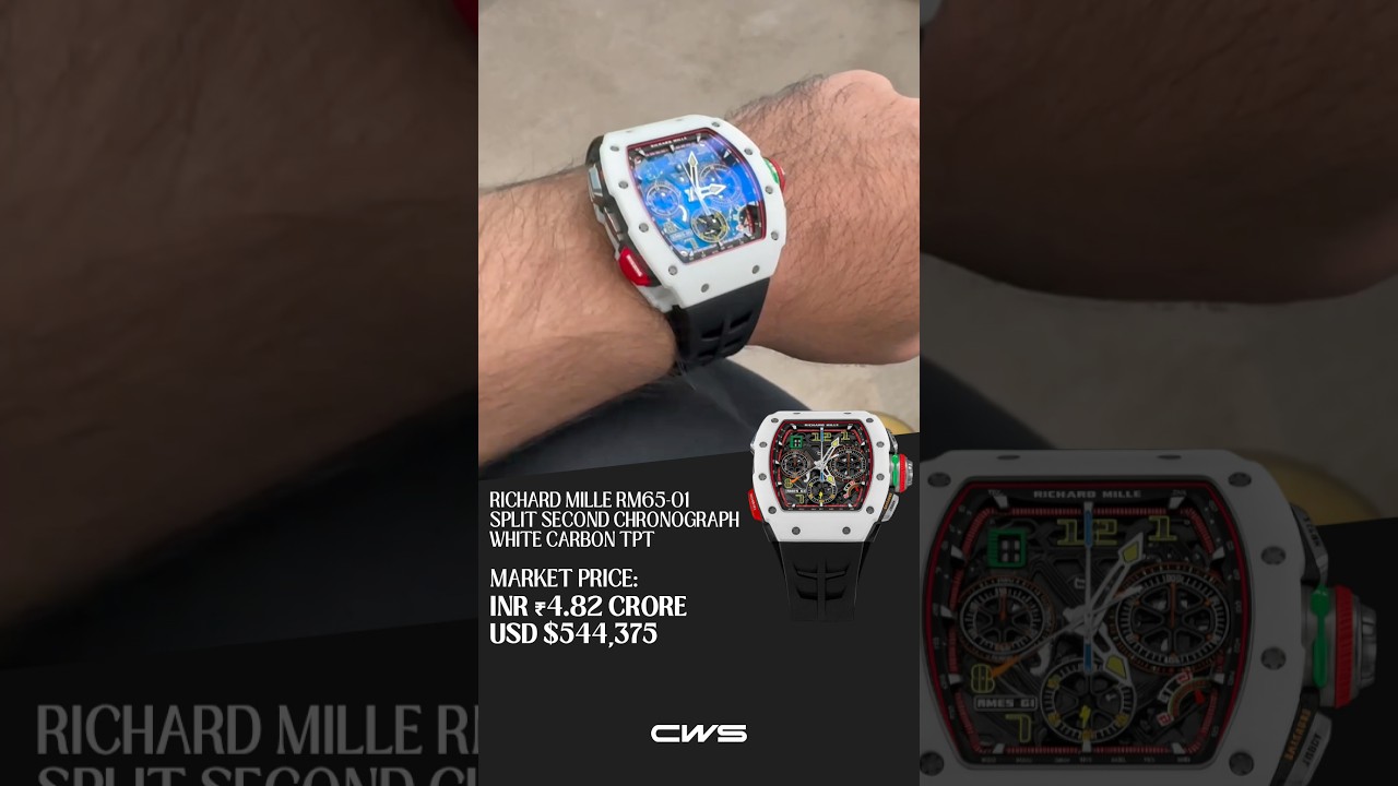 Indian Rapper Badshah Added New Richard Mille Watch In His Watch Collection #badshah #shorts