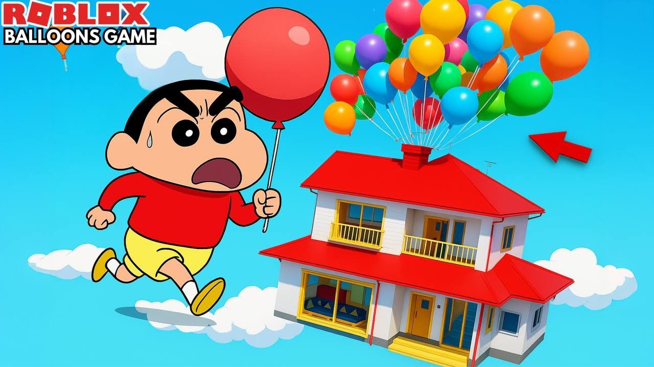 Using 4,011,2401 Balloons Gameplay in Tamil | GAMING WITH SHINCHAN