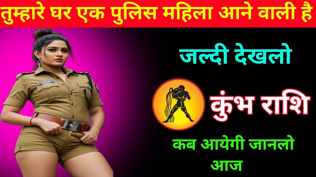 कुंभ राशि | तुम्हारे घर एक महिला पुलिस आने वाली है|Aquarius 🏺 | Kumbh Rashi 