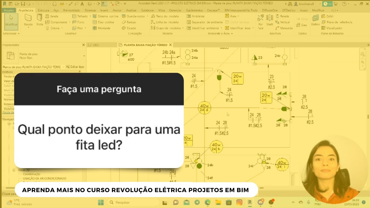 Como prever ponto de fita LED no projeto elétrico?