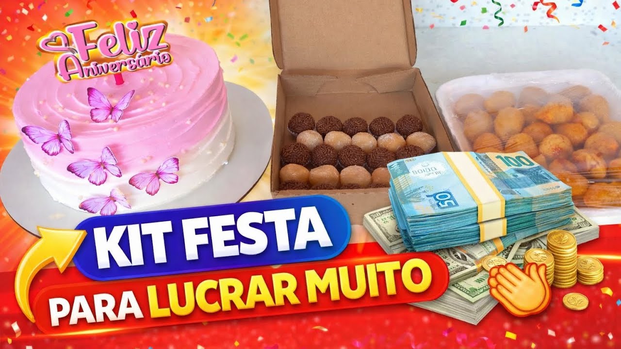 Descobrir Como Lucrar MUITO com KIT FESTA – PASSO A PASSO