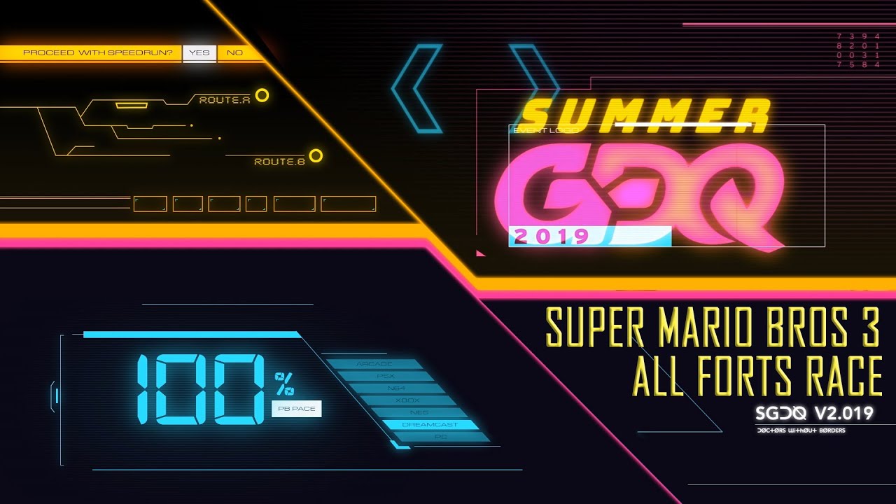 SGDQ 2019 — гонка по всем фортам Super Mario Bros. 3 с Гранд-Пу Медведем, TheHaxor и Lawso42