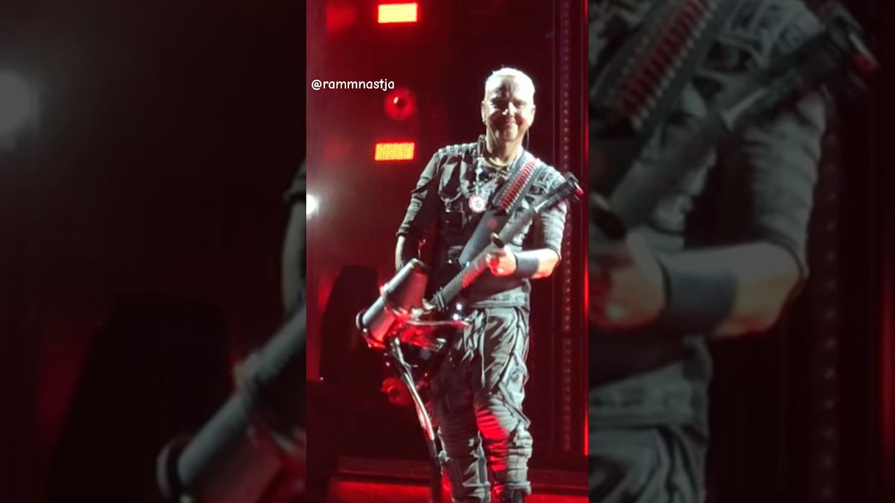 Paul Landers is looking at my camera❤️ Rammstein, 2024 @RammsteinOfficial #rammstein #paullanders
